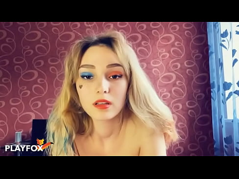 ❤️ Magic foju otito gilaasi fun mi ibalopo pẹlu Harley Quinn ️  si wa ️❤